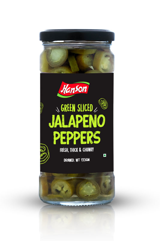 Green Sliced Jalapeño Peppers